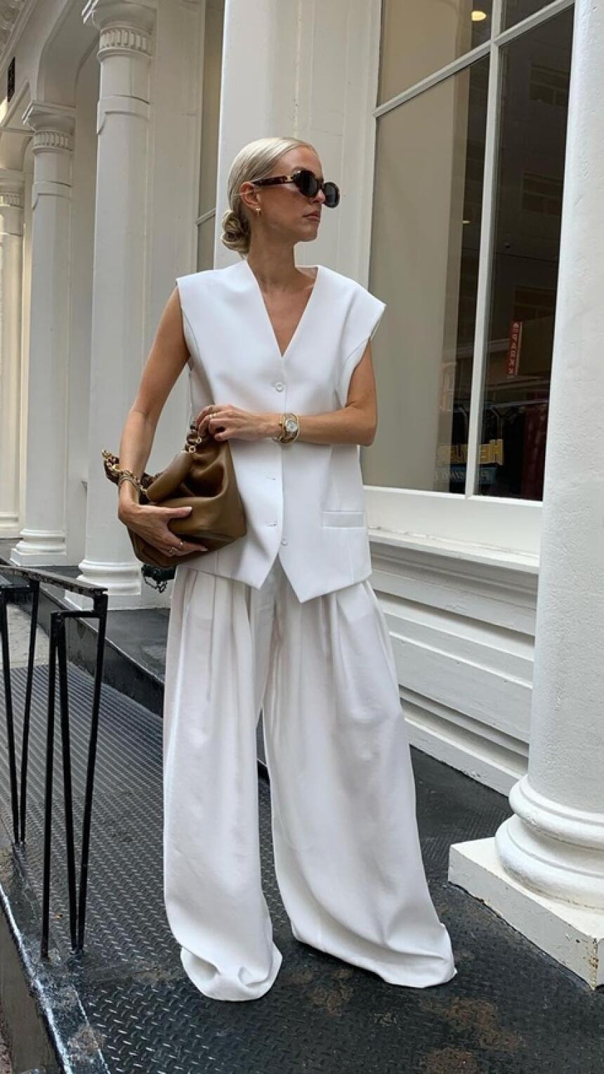 Na posao ljeti nosimo all white izdanja. Inspirišite se s ovih 15 izdanja.