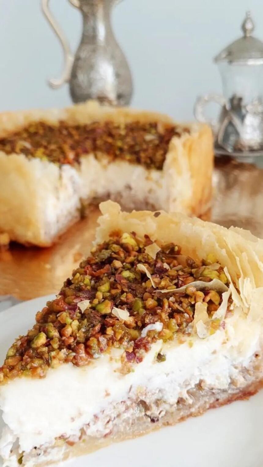Veldina: Hrskavi i kremasti baklava cheesecake naš je novi omiljeni desert