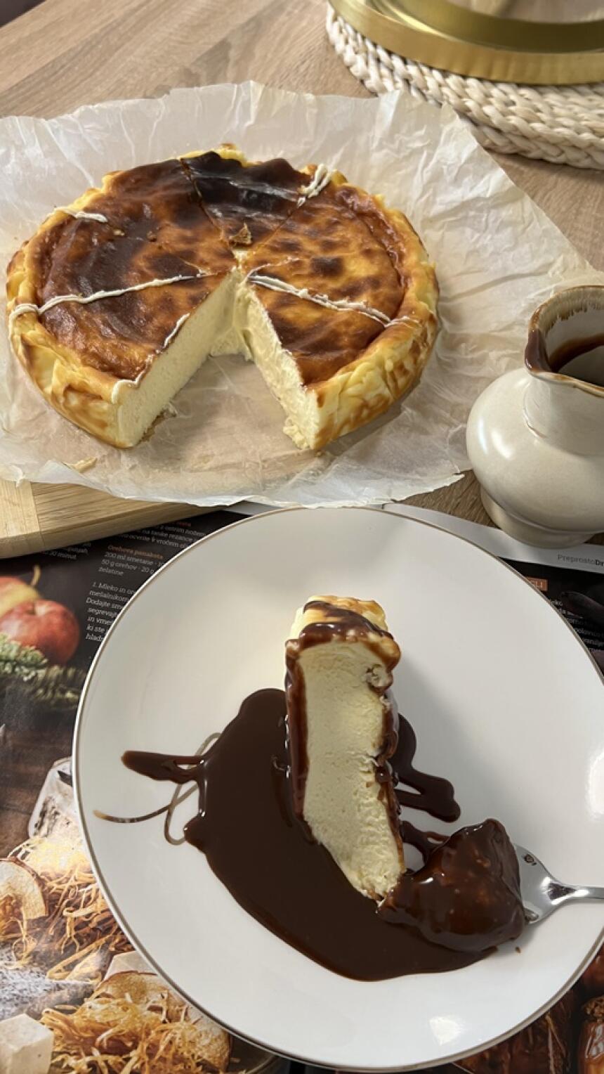 Recept za San Sebastian cheesecake koji je veoma popularan i u Istanbulu