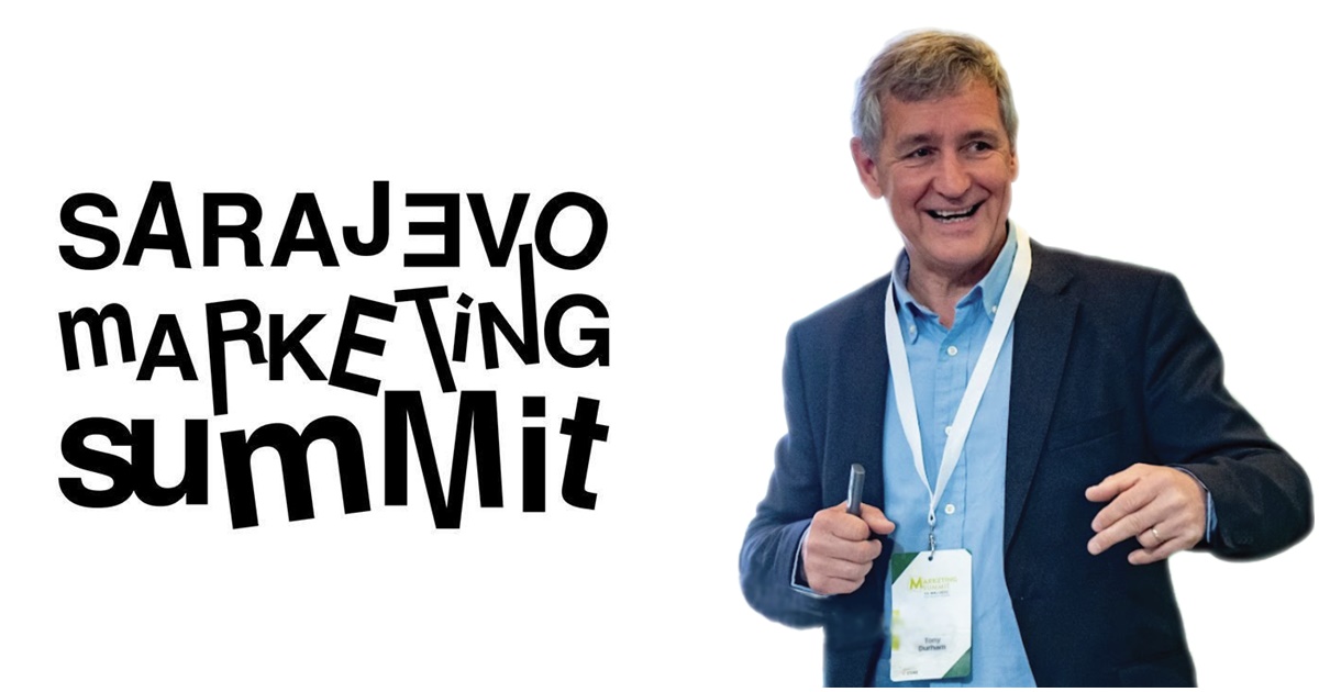 Tony Durham jedan je od predavača na 9. Sarajevo Marketing Summitu! Donosimo detalje.