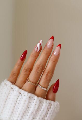 10 nail art ideja za zimsku manikuru