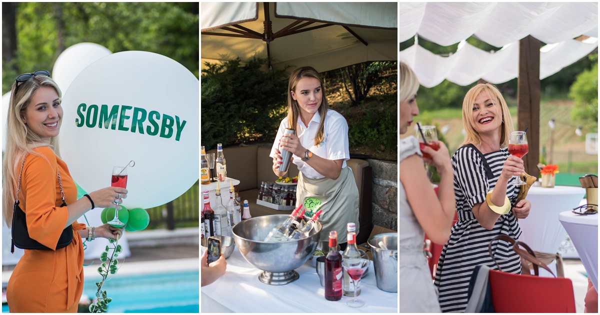 Donosimo atmosferu s predstavljanja novog Somersby okusa jagoda i limeta, bez alkohola