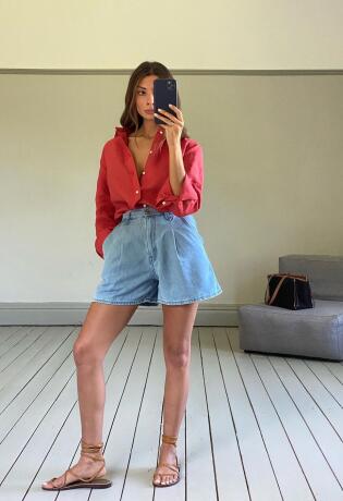 10 ideja za efektan izgled s oversized košuljama