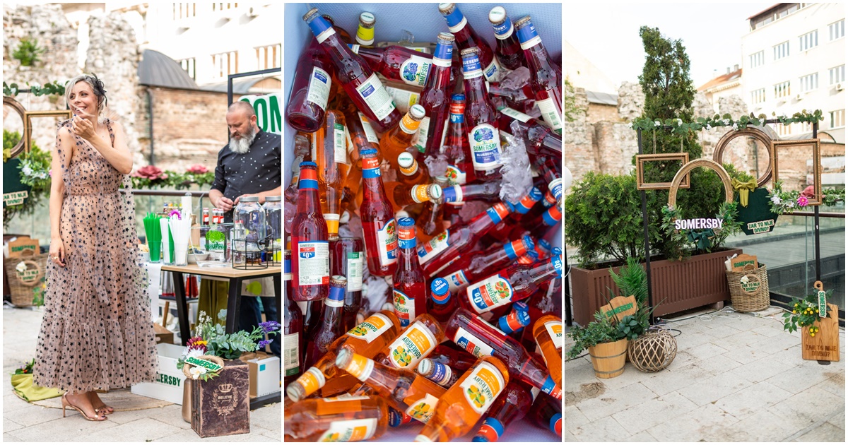 Bonjour.Garden in The City: Na Somersby korneru smo isprobali neodoljive voćne koktele i uživali u ljetnim ciderima