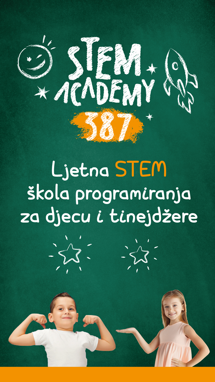 ACADEMY387: Uz ljetnu STEM akademiju IT vještina za djecu i tinejdžere učenje može biti veoma zabavno