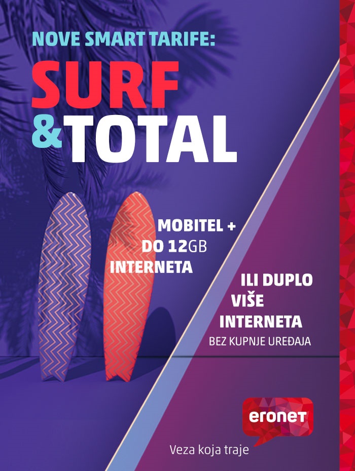 ERONET lansirao nove SMART tarife