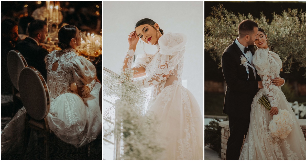 Nives je za vjenčanje imala sanjivi bridal look, a mi otkrivamo sve detalje romantične bajke