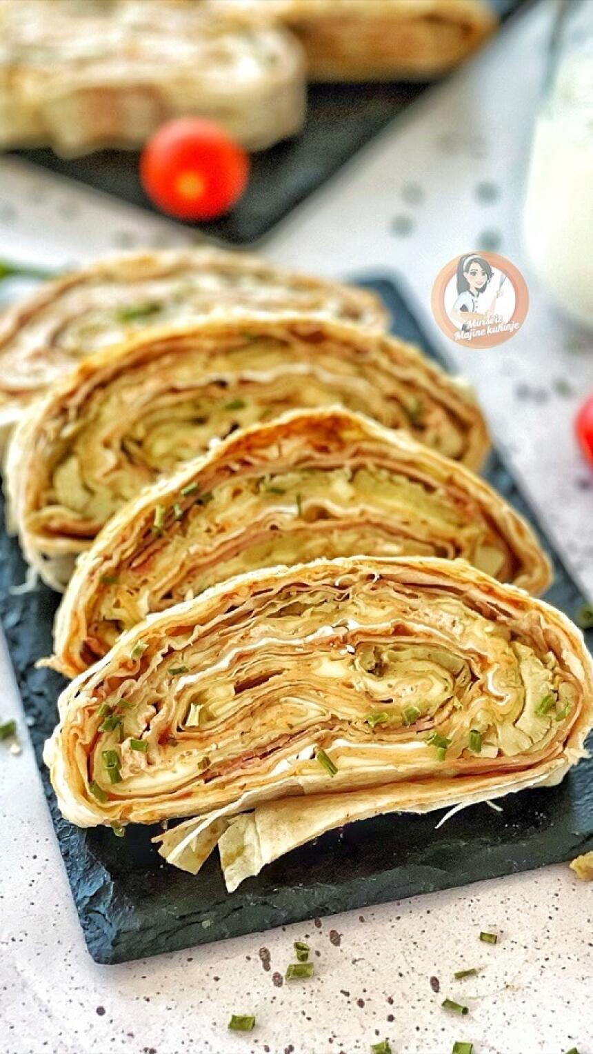 Stižu vam gosti? Evo kako u par minuta napraviti pizza rolat koji će rado probati.