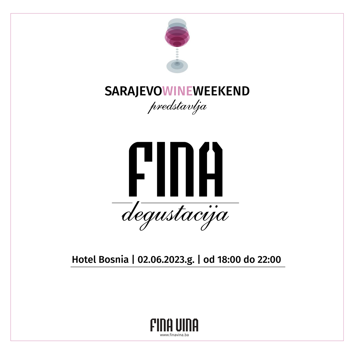 Sve o festivalu Fina degustacija u kojem će rado uživati ljubitelji vrhunskih vina