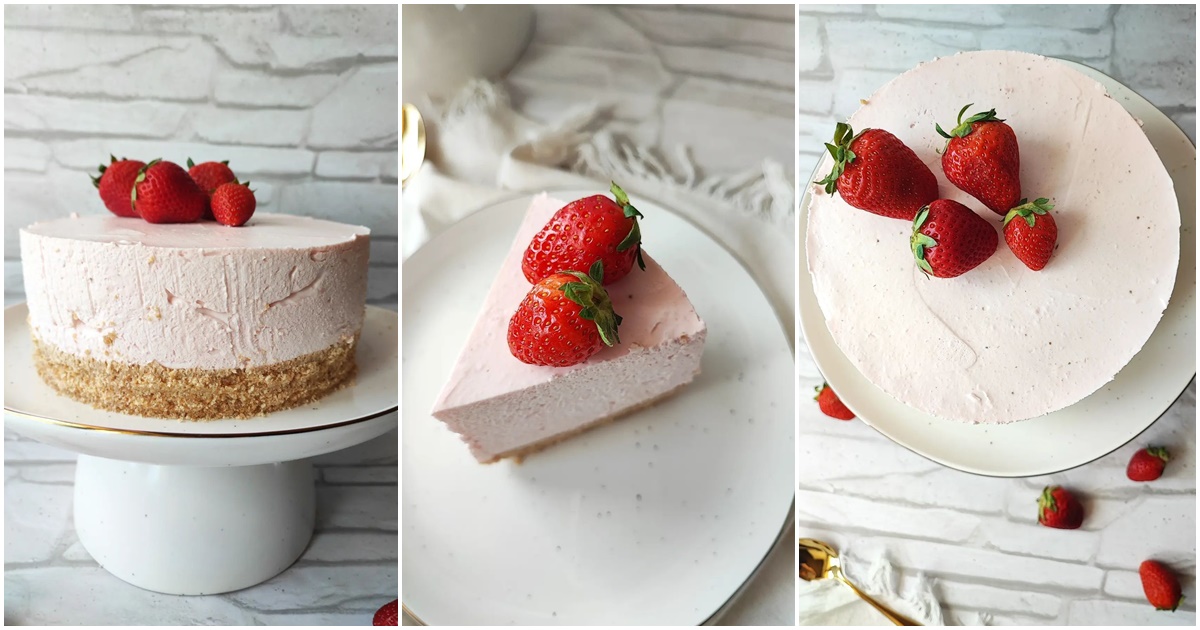 Gotov u samo par minuta, ovaj cheesecake s jagodama odlična je dobrodošlica ljetu
