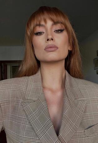 Ginger boja kose će doći do izražaja uz ovaj makeup