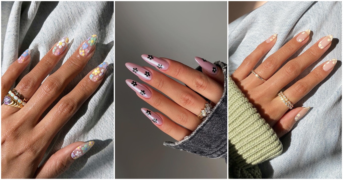 Florals for spring! Donosimo inspiraciju za naredni manikir.