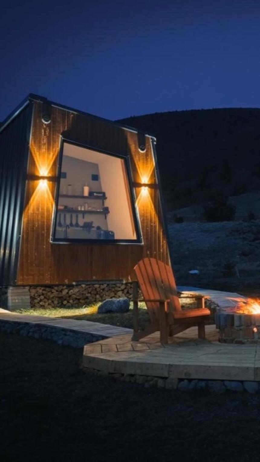 Ne znate gdje provesti vikend? Ova kućica je idealan izbor za cozy proljetne večeri.