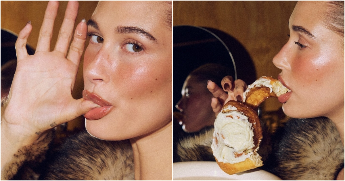 Delicious! Hailey nas je osvojila novim makeup tutorialom koji morate probati ove zime.