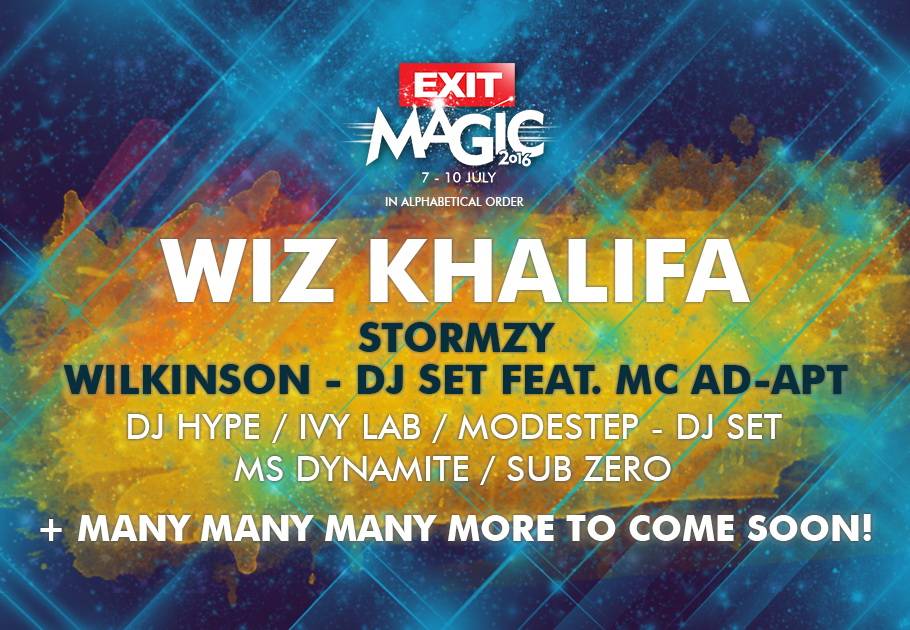 exit 2016 lineup