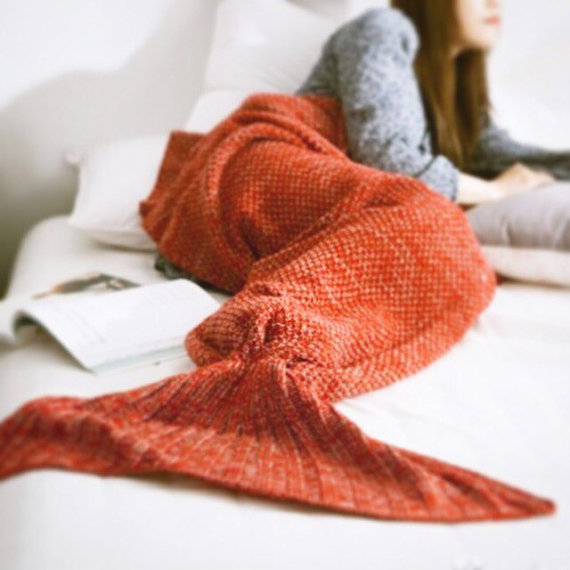 Etsy mermaid blanket