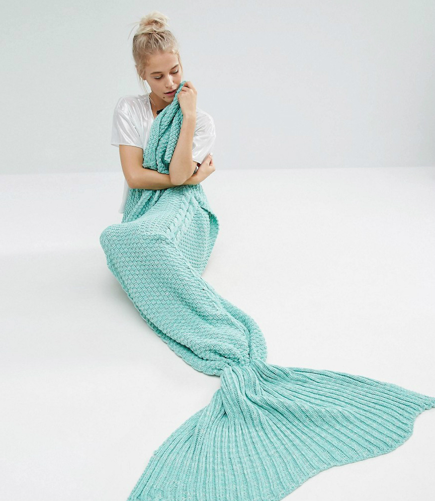 asos mermaid blanket