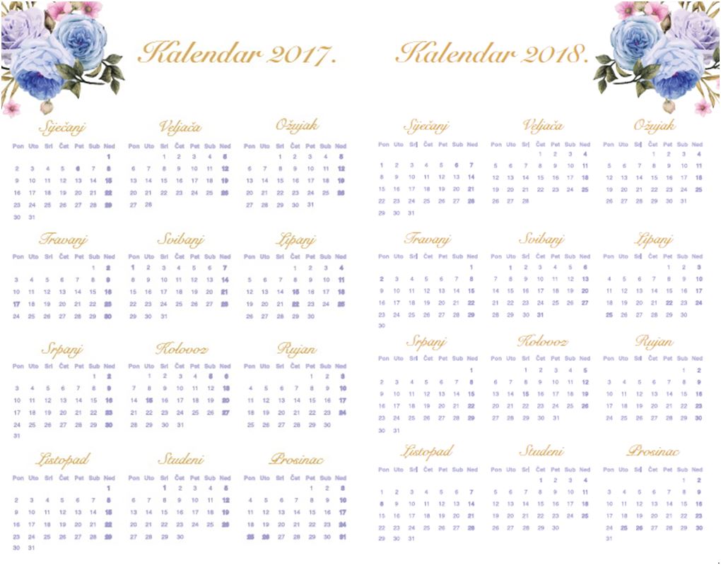 chicnotes kalendar all