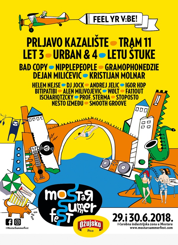 Mostar Summer Festplakat